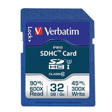 Carte mémoire Pro UHS-1 32 Go SDXC