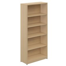 Ionic® Bookcase 4 shelves - 65"H maple