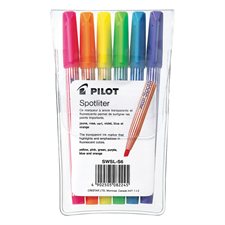 Spotliter® Highlighter Package of 6 assorted