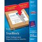 Étiquettes d'adresse blanches TrueBlock™ 8-1 / 2 x 11” (25)