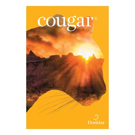Papier couverture Cougar SuperSmooth format lettre, 28 lb