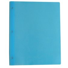 Poly Tang Report Cover With Three Fasteners light blue
