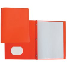 Poly Tang Report Cover orange