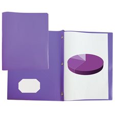 Poly Tang Report Cover purple
