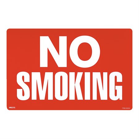 Enseigne NO SMOKING