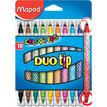 Marqueurs Color'Peps Duo Tip