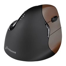 Evoluent 4 Ergonomic Vertical Mouse Wireless, small size right-handed, black/brown