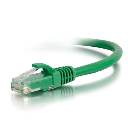 Câble réseau de raccordement Ethernet avec gaine CAT6 7 pieds vert