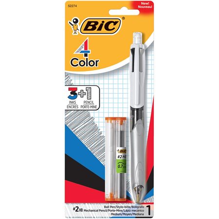 4-Color™ 3+1 Retractable Ballpoint Pen + Pencil