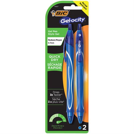 Gel-Ocity™ Retractable Rollerball Pen Pack of 2 blue