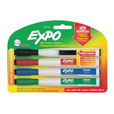Expo® Whiteboard Marker Fine. Package of 4 assorted
