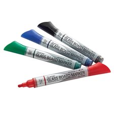 Premium Glass Board Dry-Erase Markers Package of 4 assorted