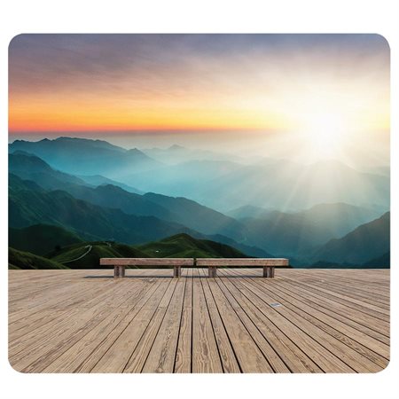 Precise Recycled Mouse Pad sunrise