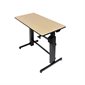 WorkFit-D Sit Stand Desk birch