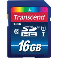 Carte mémoire Secure Digital Premium 16 Go