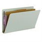 End Tab File Folders with SafeSHIELD® Coated Fastener Technology Legal size, 1 divider