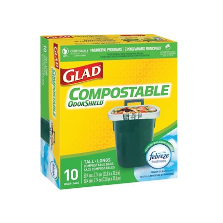 Tall 100% Compostable Garbage Bags