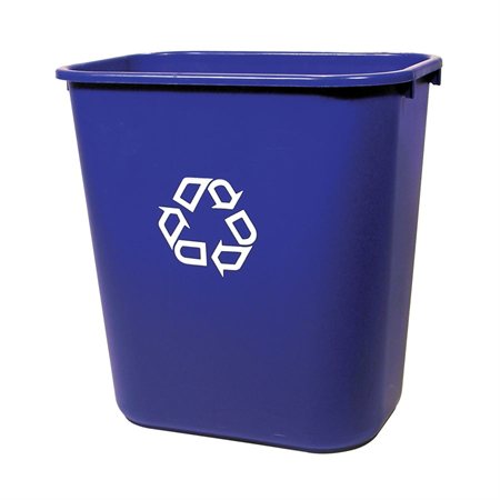 Deskside Recycling Wastebasket