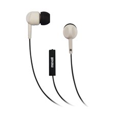 In-Ear Earbuds with Microphone white