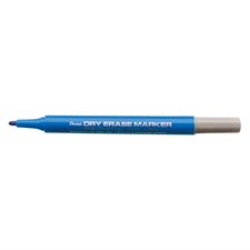Crayons à pointe fine effaçables à sec bleu