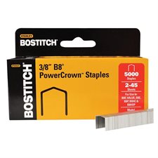 B8® PowerCrown™ Staples 3/8"