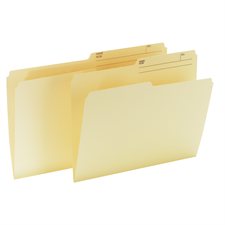 Offix® Reversible File Folders - Letter size - Manila