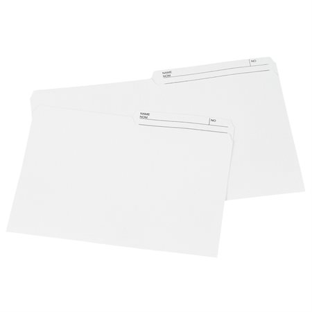 File Folders with Double-Reinforced Tab