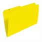 Reversible Coloured File Folders Legal size yellow