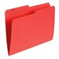Reversible Coloured File Folders Letter size red