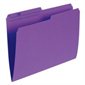 Reversible Coloured File Folders Letter size violet