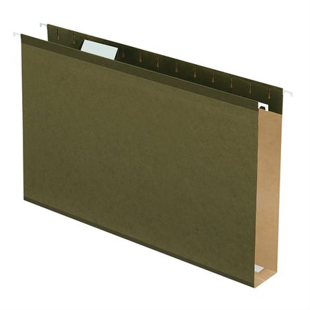 Extra Capacity Hanging File Folders with Box Bottom 2” legal size