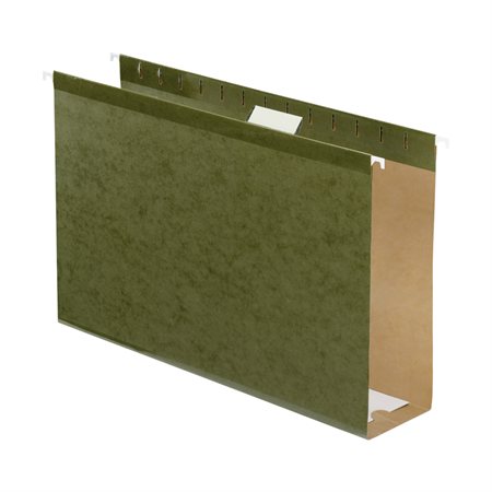 Extra Capacity Hanging File Folders with Box Bottom 3" legal size