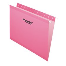 Reversaflex® Hanging File Folders Legal size pink