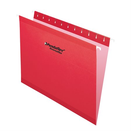 Dossiers suspendus Reversaflex® Format lettre rouge