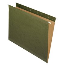 Dossiers suspendus Reversaflex® Format lettre vert standard