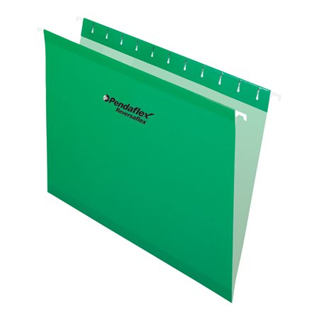 Dossiers suspendus Reversaflex® Format lettre vert pâle