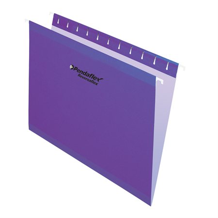 Dossiers suspendus Reversaflex® Format lettre violet