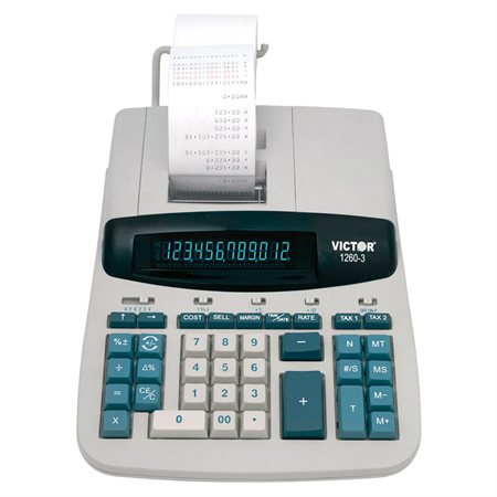 Calculatrice à imprimante 1260-3