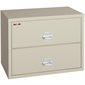 Fireproof Lateral File 2 drawers. 27-3/4 in. H.