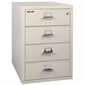 Fireproof Lateral File 4 drawers. 52-3 / 4 in. H.