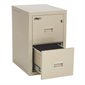 Turtle Vertical Filing Cabinet 2 drawers. 27-3 / 4 in. H.