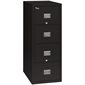 Patriot Letter Size Fireproof Vertical File Cabinet 4 drawers, 52-3 / 4 in. H. black