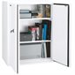 Fireproof Storage Cabinet 36 x 44 in. white