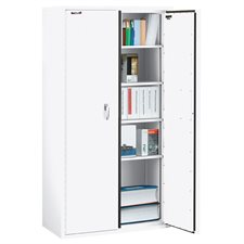 Fireproof Storage Cabinet 36 x 72 in. white