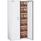 Fireproof Storage Cabinets with End Tab Inserts 36 x 72 in. white