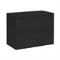 MVL1900 series lateral file 2 drawers – 27.31 in. H black