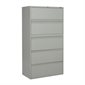 MVL1900 series lateral file 5 drawers – 66.56”H grey