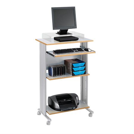 Safco® MÜV™ Fixed-Height Stand-Up Workstation