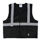 Open Road®Solid Safety Vest Black L-XL