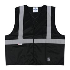 Open Road®Solid Safety Vest Black L-XL